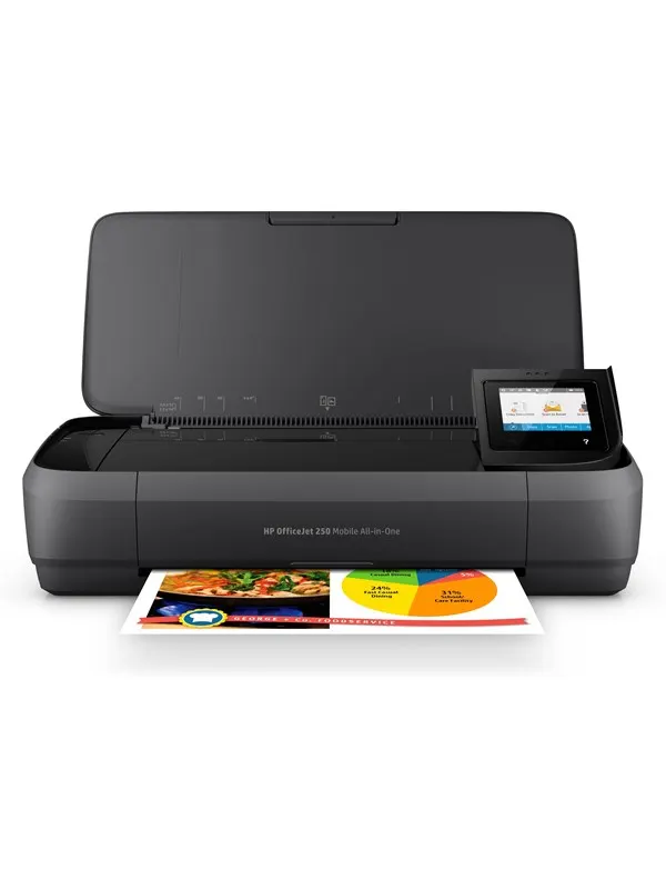 HP Officejet 250 Mobile All-in-One - Color Inkjet - Wi-Fi Multifunktions - Färg - Bläck
