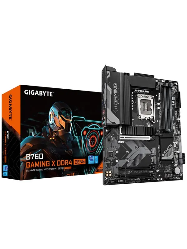 GIGABYTE B760 GAMING X DDR4 GEN5 Moderkort - Intel B760 - Intel LGA1700 - DDR4 RAM - ATX