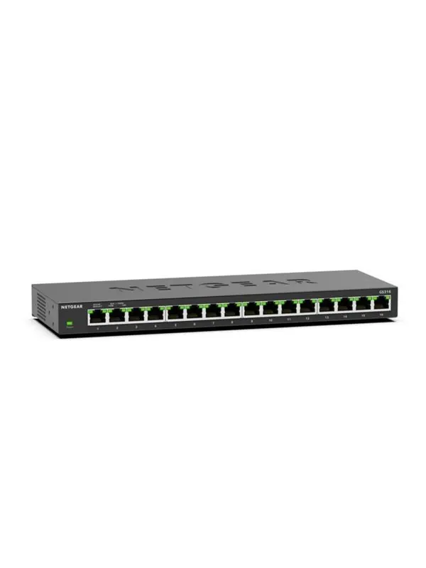 Netgear GS316v3 16-Port Gigabit Ethernet Unmanaged Essentials Switch