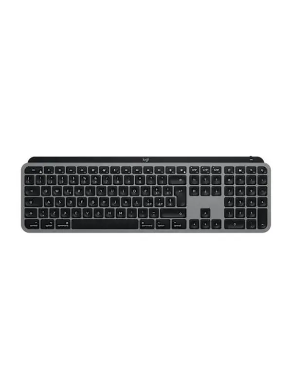 Logitech MX Keys S for MAC - Space Grey - Tangentbord - Nordisk - Grå