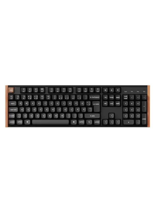 Keychron K10 HE SE Wireless Tri-Mode - Gaming Tangentbord - Nordisk - Svart