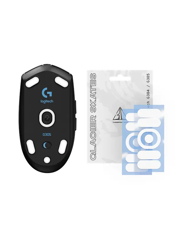 Threepointzero Glacier Skates - for Logitech G305