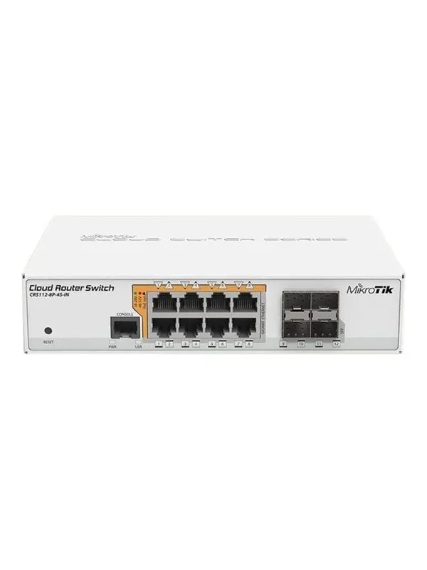 MikroTik Cloud Router Switch CRS112-8P-4S-IN