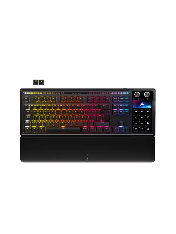 Corsair GALLEON 100 SD Stream Deck-Integrated Mechanical - Gaming Tangentbord - Nordisk - Svart