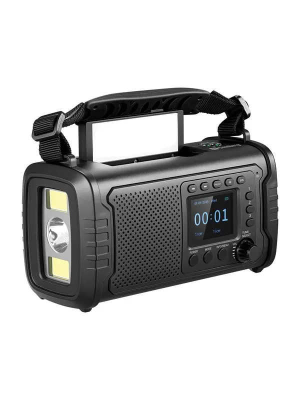 Sandberg Survivor DAB+ Radio All-in-1 20000 - DAB+/FM