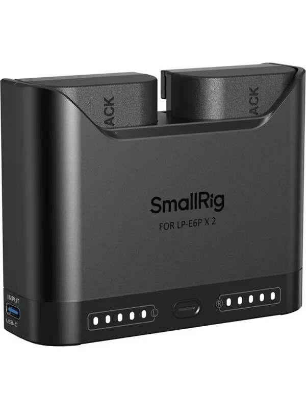SmallRig 5485 Turbo Charging Kit for LP-E6P Camera Batteries