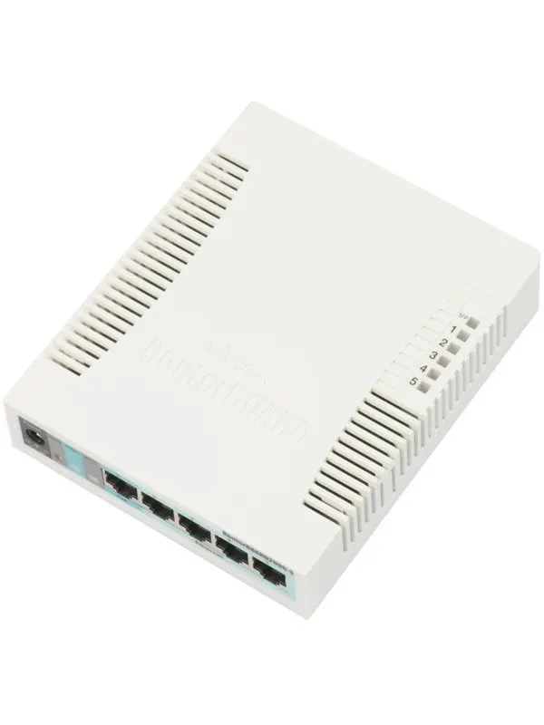 MikroTik RouterBOARD RB260GS 6-Port Switch (5x 1G RJ45 / 1x 1G SFP)