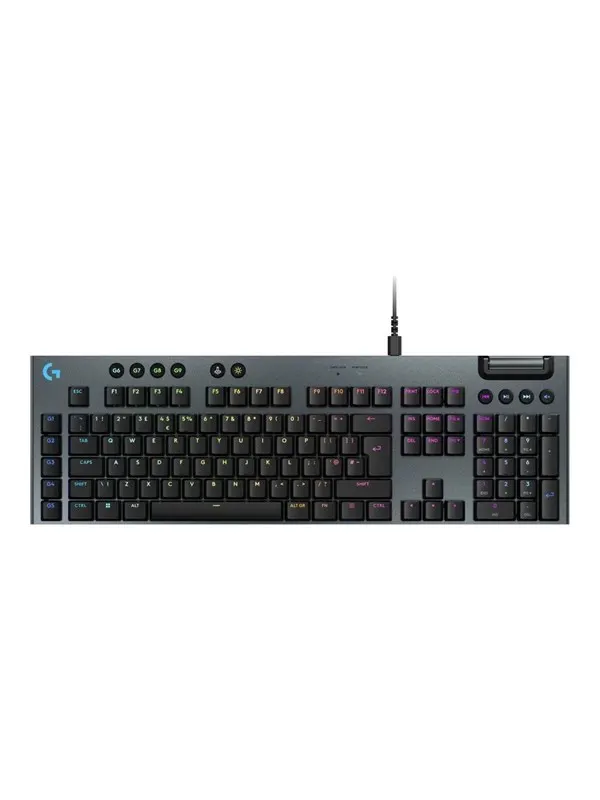 Logitech G915 X Wired - Tactile - 100% (full storlek - standard) - Gaming Tangentbord - Engelska - Svart