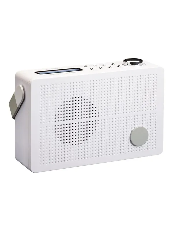 Lenco PDR-030WH - Portable DAB+/FM radio with alarm function - White - DAB/DAB+/FM - Mono