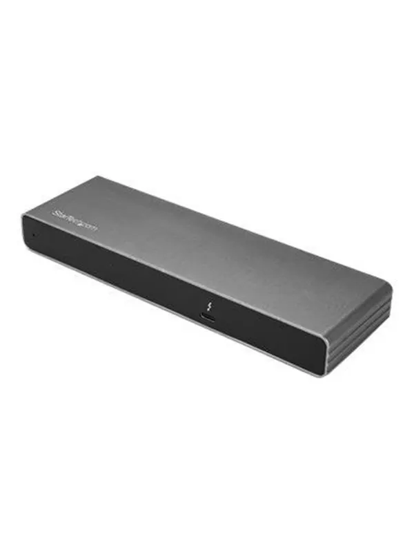 StarTech.com Thunderbolt 3 Dock - MacBook Pro &amp; Windows Dual 4K 60Hz - docking station - VGA HDMI 2 x DP