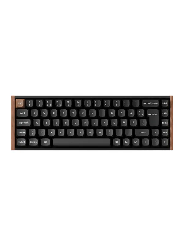Keychron K6 HE SE Wireless Tri-Mode - Gaming Tangentbord - Nordisk - Svart