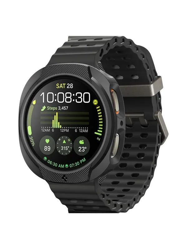 Spigen Liquid Air - matte black - Samsung Galaxy Watch 8 (40mm)