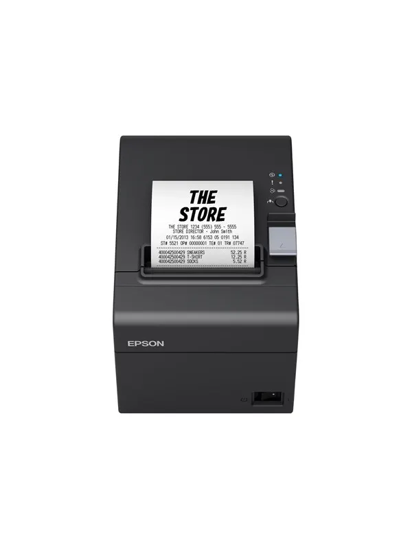 Epson TM-T20III (011): USB + Serial PS Blk EU - Monochrome - Termisk