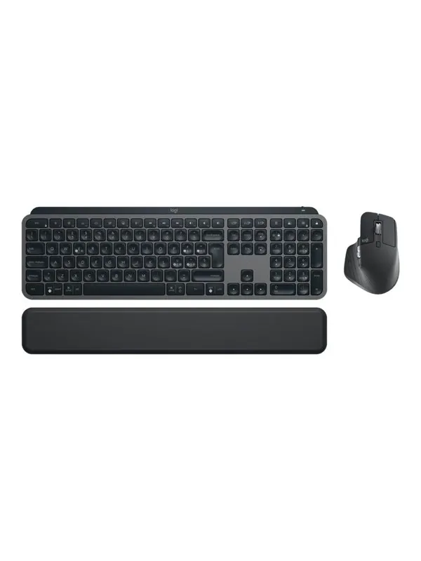 Logitech MX Keys S Combo Graphite - US - Tangentbord - Engelska (US) - Grå