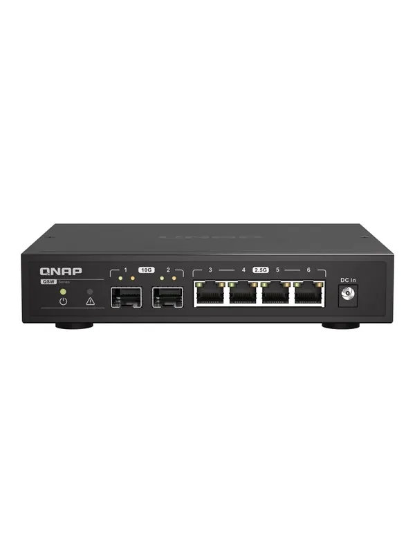 QNAP QSW-2104-2S Unmanaged Switch 2x 10GbE SFP+ / 4x 2.5GbE RJ45