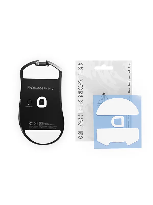 Threepointzero Glacier Skates - for Razer Deathadder V4 Pro