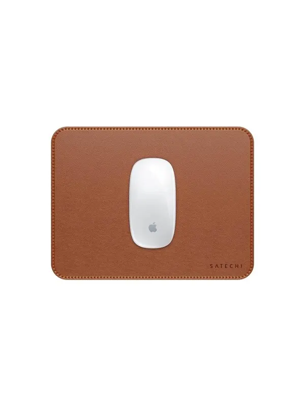 Satechi Vegan-Leather Premium Mousepad - Brown