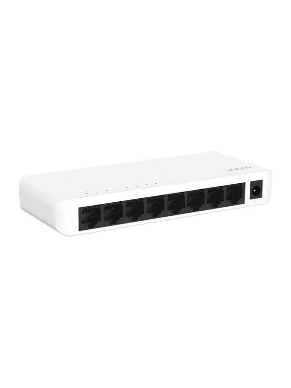 Strong SW8000P Switch - 8-port Gigabit - Plastic