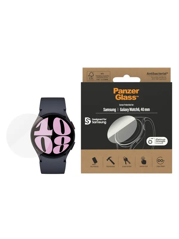 PanzerGlass ™ Screen Protector Samsung Galaxy Watch 6 | 40mm