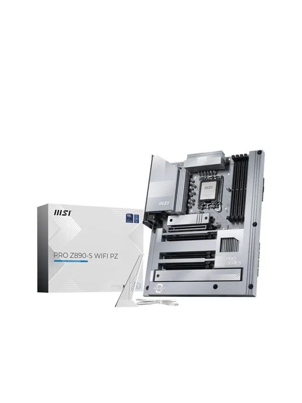 MSI PRO Z890-S WIFI PZ Moderkort - Intel Z890 - Intel LGA1851 - DDR5 RAM - ATX (Project Zero)