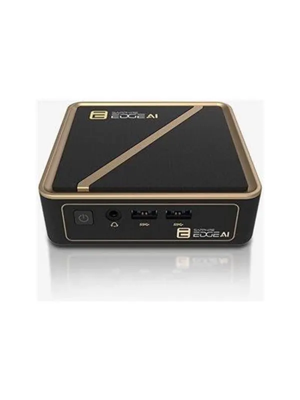 Sapphire Edge AI - mini PC - AI Ready - Ryzen AI 9 HX 370 3.3 GHz - 0 GB - no HDD