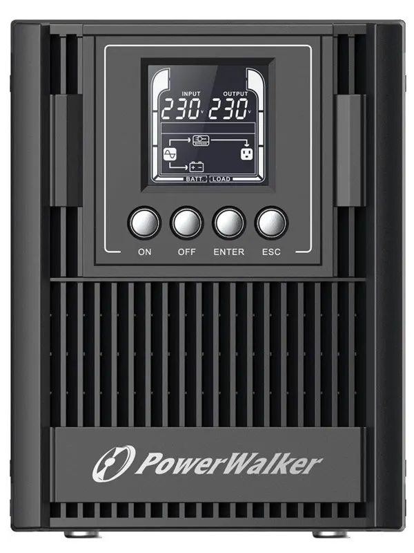 BlueWalker 10122180 - PowerWalker VFI AT - 1000VA/900W - On-Line UPS