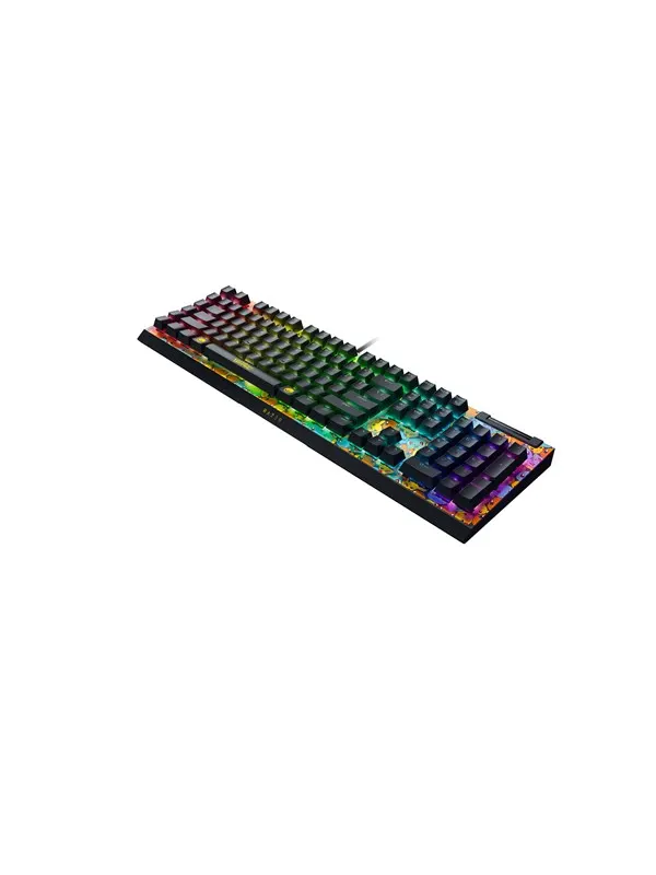 Razer BlackWidow V4 X - Green Mechanical (Clicky) - Pokémon Kanto Starters Edition - Gaming Tangentbord - Engelska (US) - Gul