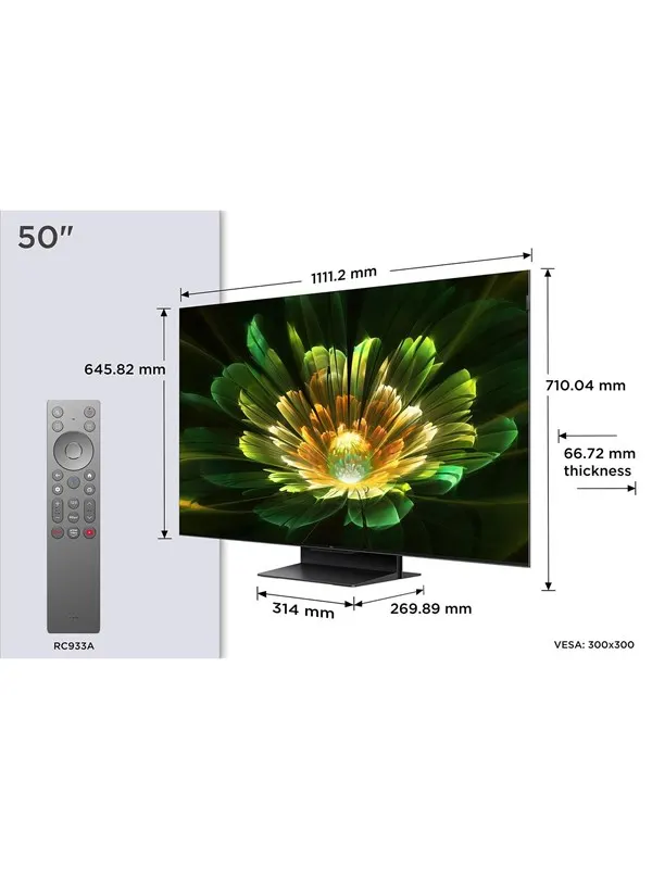 TCL 50" TV LED 4K C79K 50C79K TV