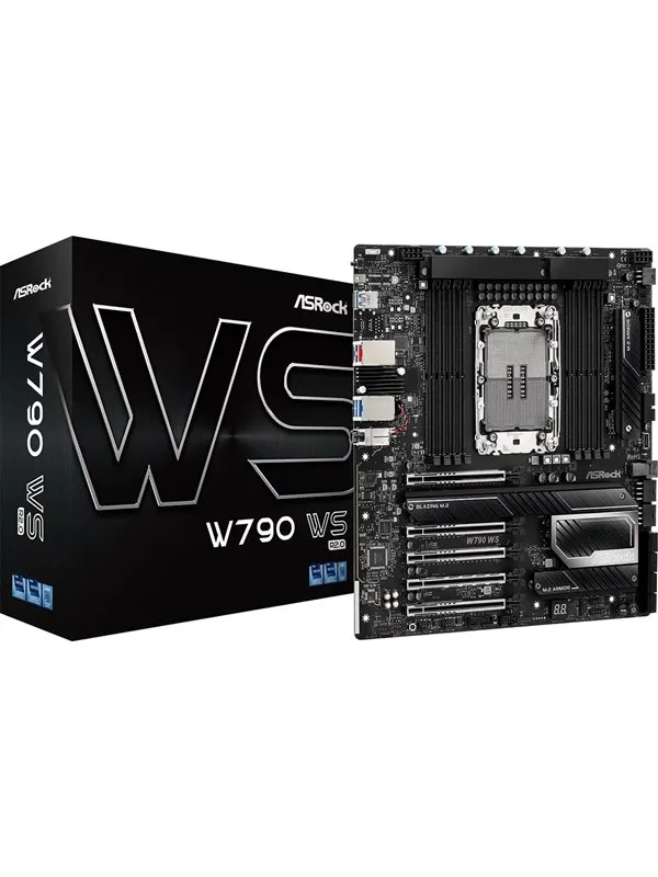 ASRock W790 WS R2.0 Moderkort - Intel W790 - Intel LGA4677 - DDR5 RAM - Extended ATX