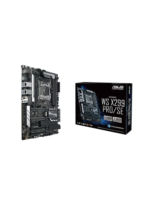 ASUS WS X299 PRO/SE Moderkort - Intel X299 - Intel LGA2066 - DDR4 RAM - ATX