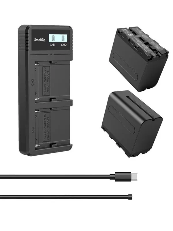 SmallRig 3823 NP-F970 Battery & Charger Kit
