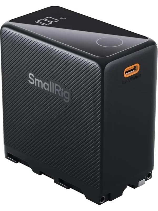 SmallRig 4469 Camera Battery USB-C Rechargeable NP-F970 Black