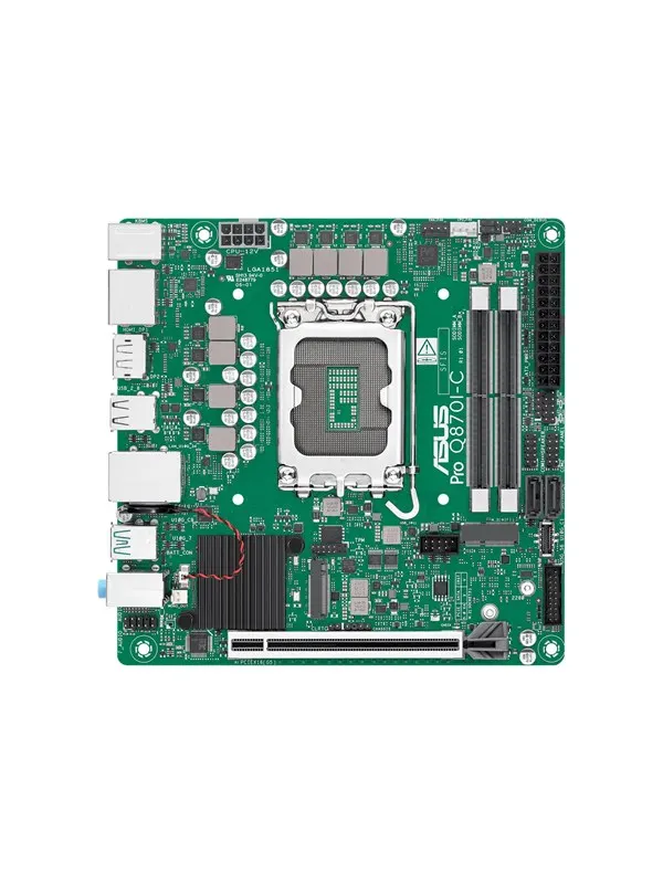 ASUS PRO Q870I-C-CSM Moderkort - Intel Q870 - Intel LGA1851 - DDR5 RAM - Mini-ITX