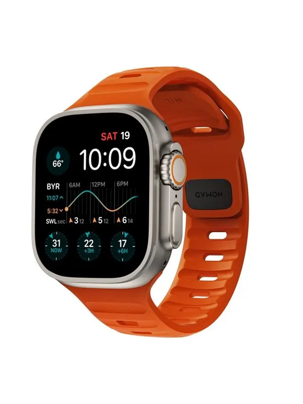 Nomad - Sport Band - 45mm | Ultra Orange