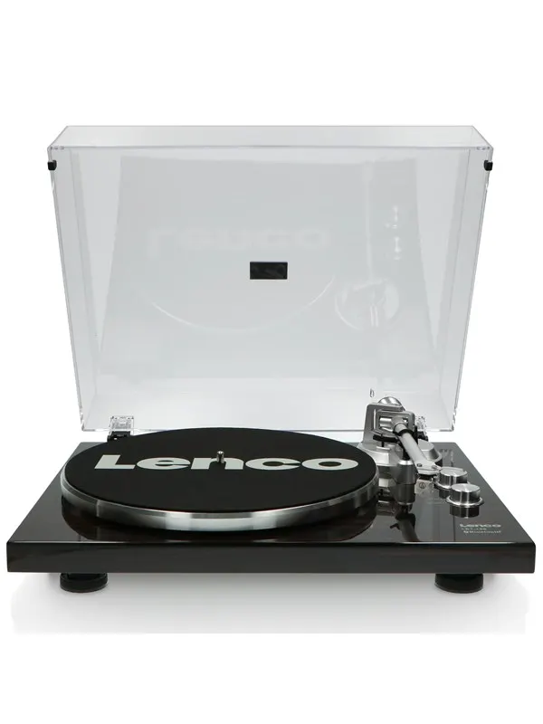 Lenco LBT-188WA - Record Player with Bluetooth® transmission wood - Walnut - Skivspelare Black