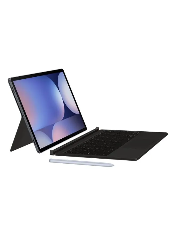 Samsung Galaxy Tab S10+ / Tab S9 FE+ / Tab S9+ - Book Cover Keyboard - Black (English) - Tastatur & Folio set - Svart