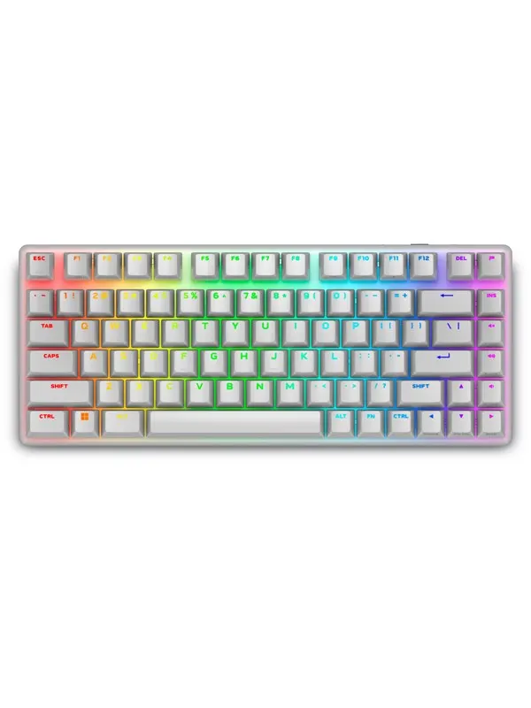 Dell Alienware Pro Wireless Gaming Keyboard - keyboard - QWERTY - US - lunar light - Gaming Tangentbord - Engelska (US) - Vit