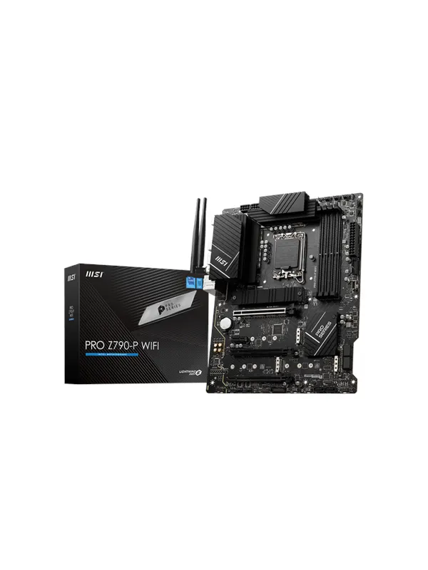 MSI PRO Z790-P WIFI Moderkort - Intel Z790 - Intel LGA1700 - DDR5 RAM - ATX