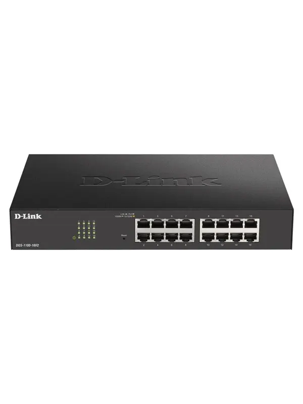 D-Link DGS 1100-16V2 16-Port Gigabit Smart Managed Switch