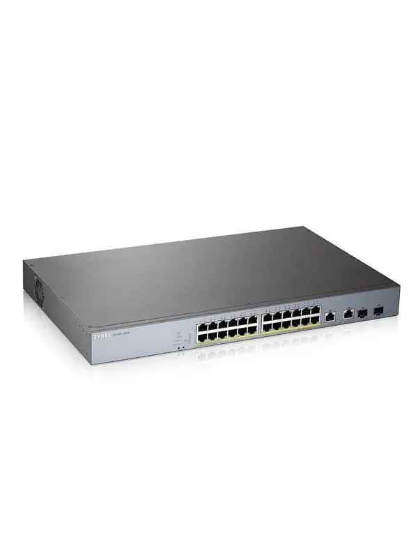 ZyXEL GS1350-26HP 24-port GbE Smart Managed PoE Switch with GbE Uplink