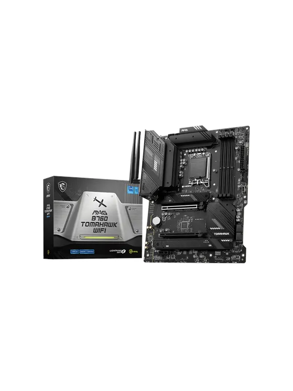 MSI MAG B760 TOMAHAWK WIFI Moderkort - Intel B760 - Intel LGA1700 - DDR5 RAM - ATX