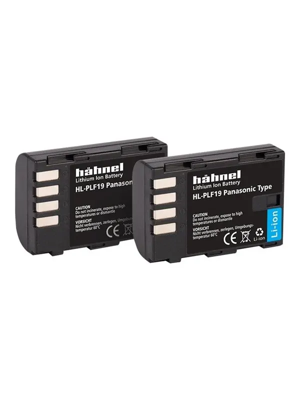 Hähnel Battery Panasonic HL-PLF19 / DMW-BLF19 Twin Pack