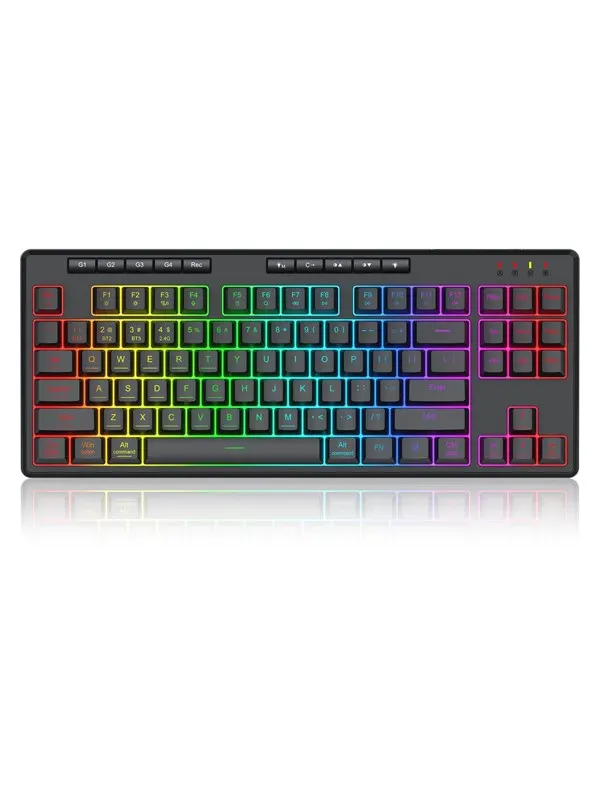 REDRAGON K516RGB-PRO SHIVA PRO 87 keyboard - Gaming Tangentbord - Engelska (US) - Svart