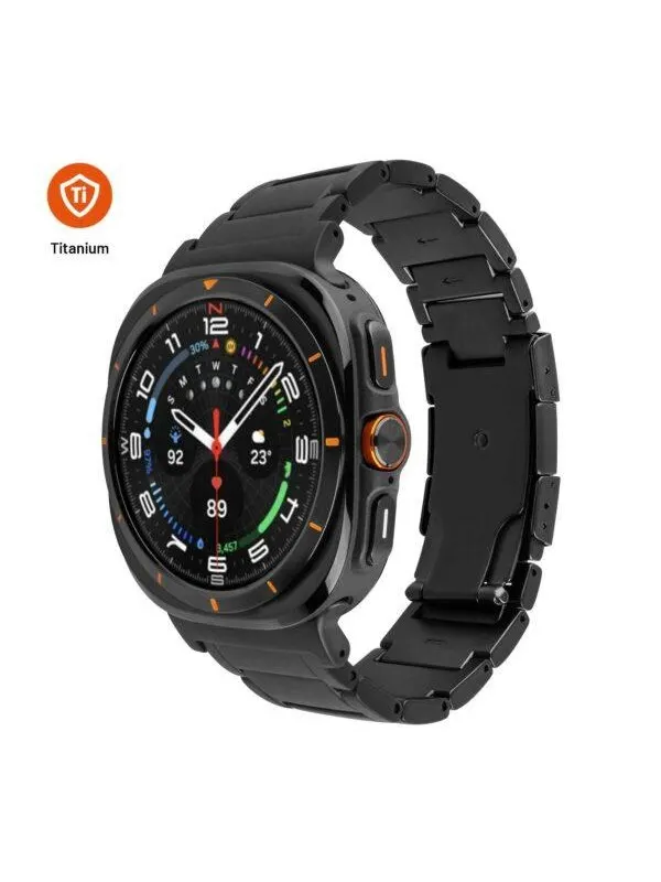 FIXED Titanium Strap for Samsung Galaxy Watch Ultra Black