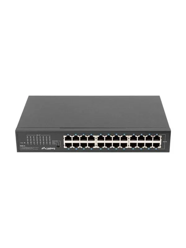 Lanberg RSGE-24 - switch - 24 ports - unmanaged - rack-mountable