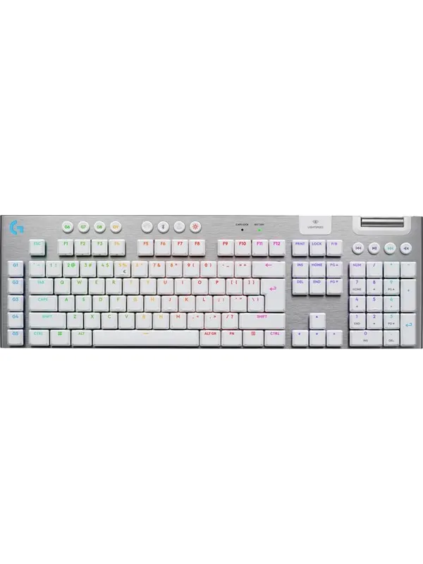 Logitech G915 X LIGHTSPEED - Clicky - 100% (full storlek - standard) - Gaming Tangentbord - Engelska (US) - Svart