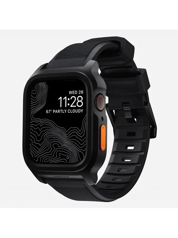 Nomad - Rugged Case - Apple Watch | 45mm | Black