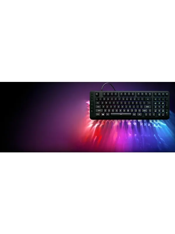 HyperX Eve 1800 - Gaming Tangentbord - Schweizisk - Svart