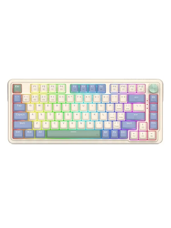 REDRAGON K673CPG-RGB-PRO Ucal Pro keyboard - Gaming Tangentbord - Engelska (US) - Beige