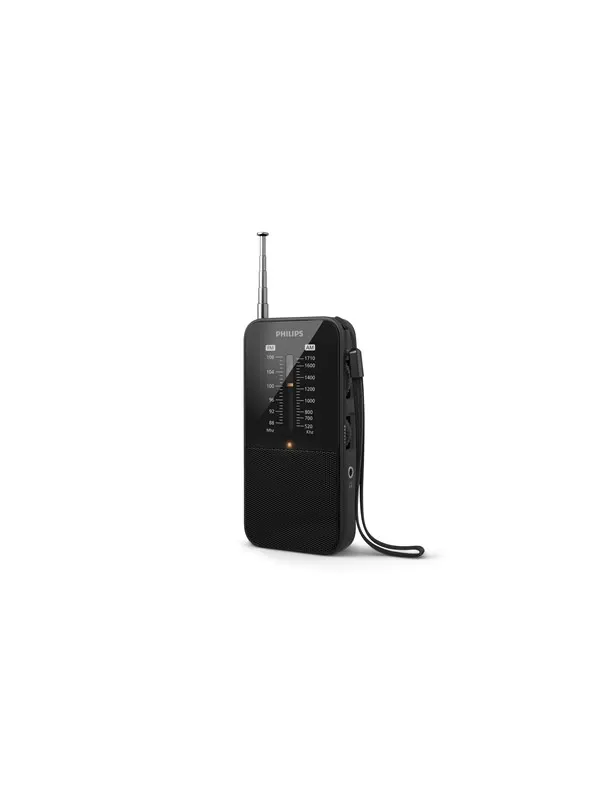 Philips TAR1509/12 - Portable FM/AM radio - AM/FM - Mono - Svart